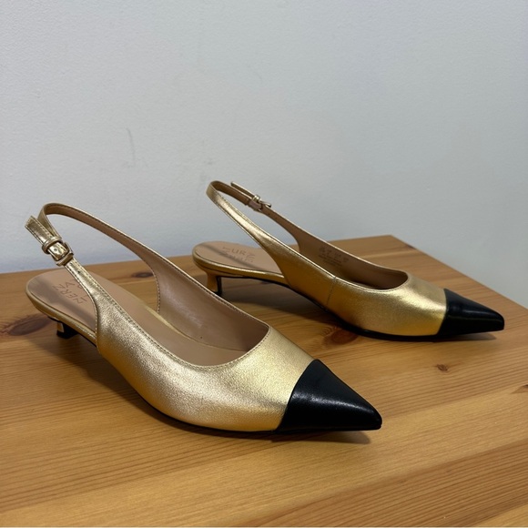 Naturalizer | Gazing Kitten Heel Slingback Pump - Picture 1 of 7